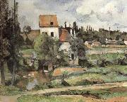 Paul Cezanne Le Moulin sur la Couleuvre a Pontoise oil painting artist